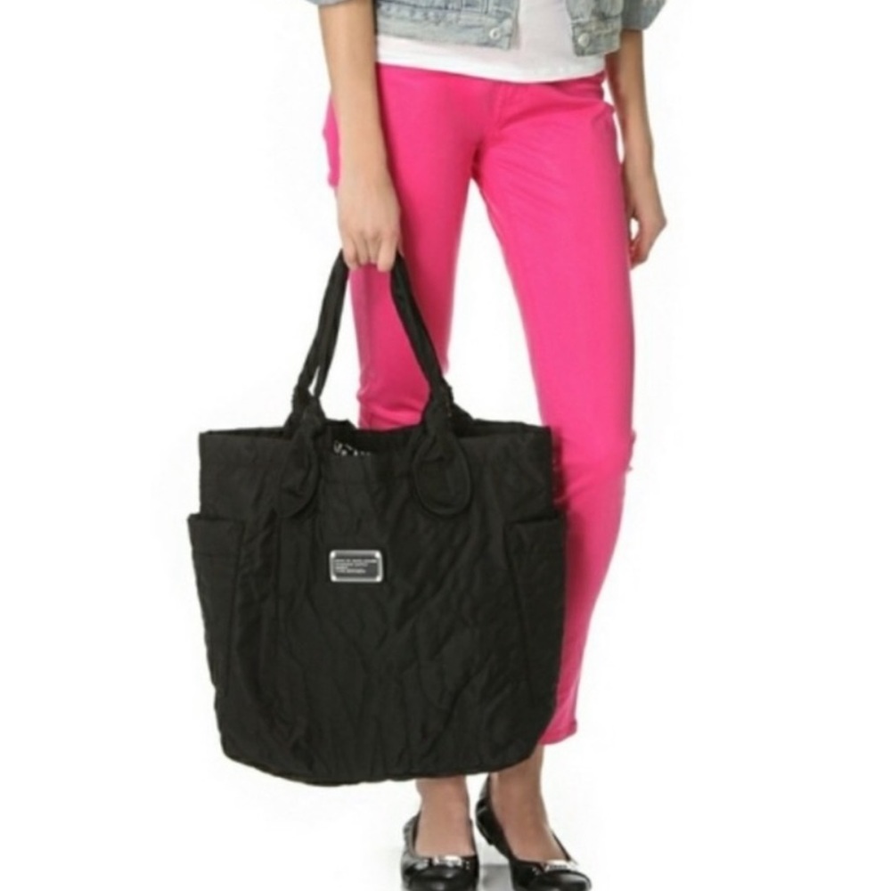 Marc by Marc Jacobs Black Quilted Tote Bag